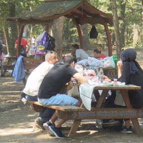 Belgrad Ormanı’nda hafta sonu yoğunluğu