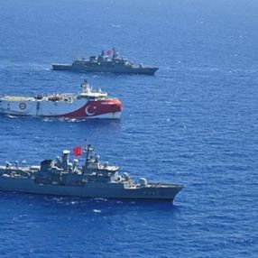 MSB, Oruç Reis'ten yeni görüntüler paylaştı