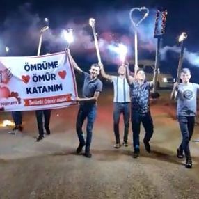 Adıyaman'da evlilik teklifi sosyal mesafe cezasıyla bitti