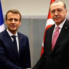 Cumhurbaşkanı Erdoğan, Macron'la görüştü