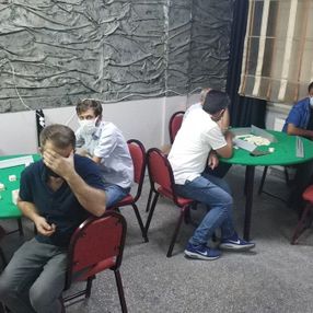 Kayseri'de iş yerinde okey oynayan 28 kişiye 88 bin lira ceza