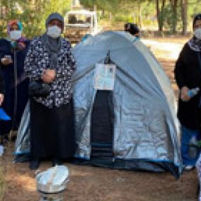 Maltepe'de evleri yapılmayan aileler, çadırlı eylemde