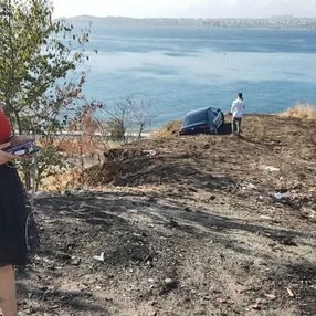 Beylikdüzü'nde sevgililerin manzara keyfi kötü bitti