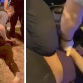 ABD polisinin hamile siyahi kadını gözaltına alma anı