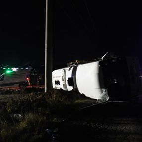 Tekirdağ'da kamyonla işçi servisi çarpıştı: 1 ölü 14 yaralı