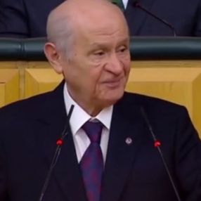 MHP Lideri Devlet Bahçeli, pasta ile ilgili sözleri unuttu