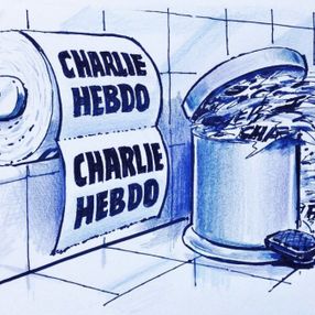 Türkiye'den Charlie Hebdo'nun küstah karikatürüne tepki yağıyor