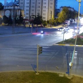 Çorum'da ortalığın savaş alanına döndüğü feci kaza kamerada