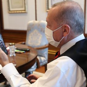 Cumhurbaşkanı Erdoğan, Avusturya'daki saldırıda yaralanan Türk vatandaşlarıyla görüştü