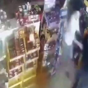 Siirt’te meydana gelen deprem anı