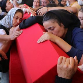Kilis'te silah arkadaşı tarafından vurulan onbaşı toprağa verildi
