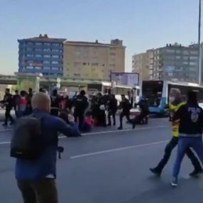 İstanbul’da kısıtlama gününde 1 Mayıs eylemleri