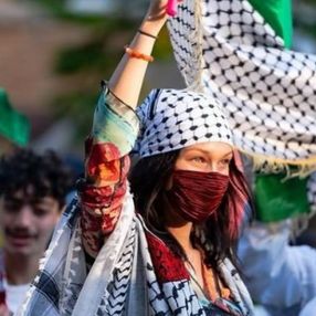 Filistin halkına destek veren Bella Hadid, İsrail'in hedefinde: Yazıklar olsun