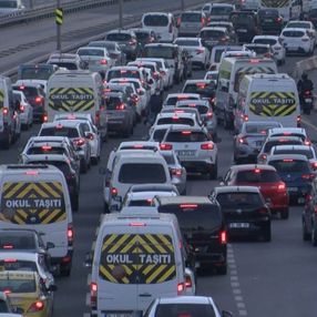 İstanbul’da haftanın ilk iş günü trafiği