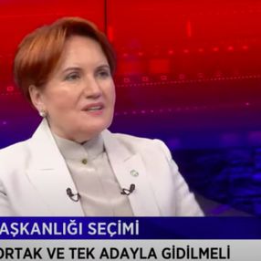 Meral Akşener: Ortak aday çıkaralım ama HDP olmasın