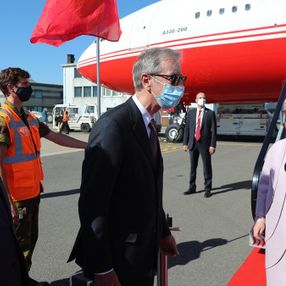 Cumhurbaşkanı Erdoğan Brüksel'de