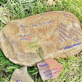 Antalya'da taş üzerine yazılan ‘tecavüz ediliyorum’ yazısı gerçek çıktı