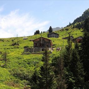 Rize'de Elevit Yaylası, ziyaretçilerin ilgi odağı oldu