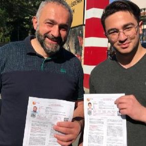 Beykoz'da babasıyla aynı okulda YKS'ye girdi