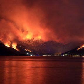 Marmaris'teki yangında can kaybı