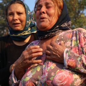 Aydıncık'taki yangından etkilenenler yaşadıklarını anlattı