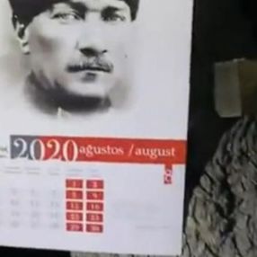 Manavgat orman yangınında Atatürk posteri yanmadı diyorlar
