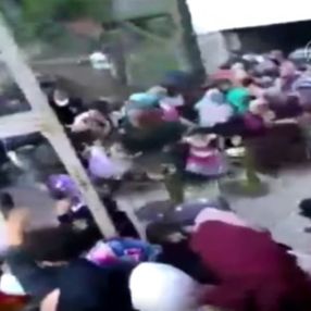 Kayseri'de nişan töreni sırasında davetlilerin üzerine balkon çöktü