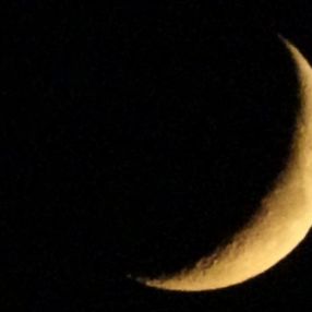 Yüksekova’da Ay manzaraları