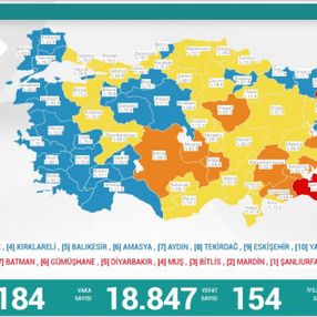 15 Ağustos Türkiye'de koronavirüs tablosu