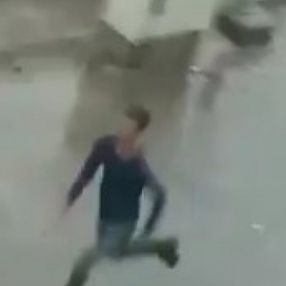 Bozkurt’taki selden saniyeler önce çekilen görüntüler