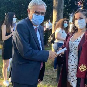 Su Emin, kendisini tedavi eden Mehmet Şükrü Sever'in meslektaşı oldu