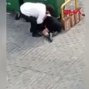 İstanbul Fatih'te kadına şiddet