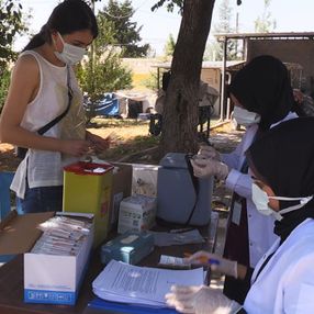Koronavirüs aşı haritasında son sıradaki Şanlıurfa'da ekip sayısı iki katına çıkarıldı