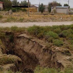 Konya'da toprak yüzeyde oluşan yarıkların AFAD raporu yayınlandı