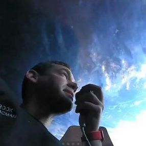 SpaceX'in 4 amatör astronotundan ilk görüntüler paylaşıldı