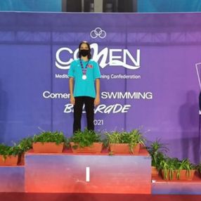 Talya Erdoğan'dan Comen Cup Yüzme Müsabakası'nda başarı geldi
