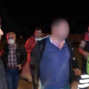 Kırıkkale'de dur ihtarına uymayan sürücü, yakalanınca özür diledi