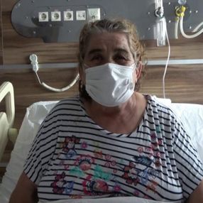 Çorum'da koronavirüse yakalandı, aşı çağrısı yaptı
