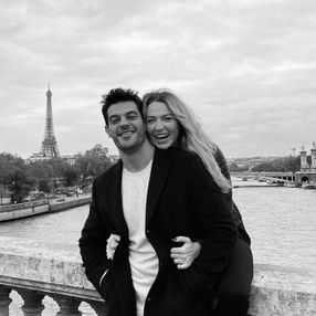 Hadise ile Mehmet Dinçerler Paris'te