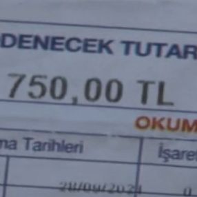 Sarıyer'de 50 metrekarelik evlerine 750 lira su faturası gelen anne ile kızı şaşkın