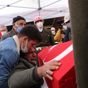 Samsunlu şehit Harun Çalışkan, son yolculuğuna uğurlandı