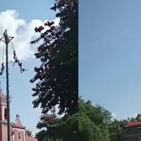 Meksika’da 20 metre yükseklikten yere çakıldı