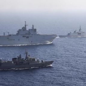 Doğu Akdeniz'de 8 ülkeden gövde gösterisi