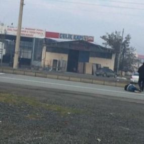Iğdır'da köpeklerden kaçan kişiye minibüs çarptı