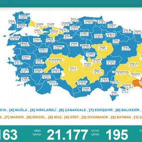 21 Kasım Türkiye'de koronavirüs tablosu