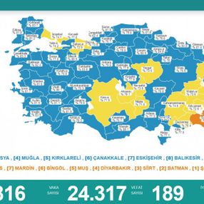 29 Kasım Türkiye'de koronavirüs tablosu