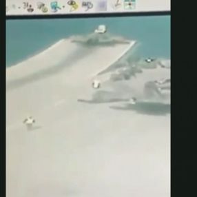 Akdeniz'de İngiliz F-35 uçağının düşme anı görüntülendi