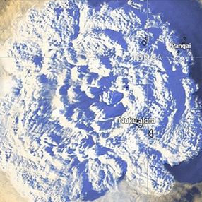 Tonga'daki yanardağ patlamasının atmosfere etkileri araştırılıyor