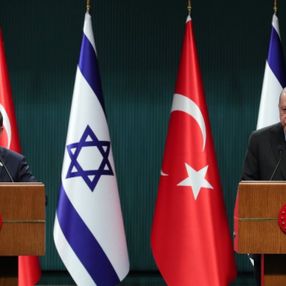 Cumhurbaşkanı Erdoğan, İsrail Cumhurbaşkanı Herzog ile görüştü