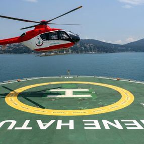 İstanbul'da deprem sonrası tıbbi tahliye tatbikatı